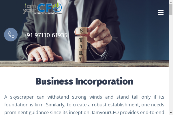 Business Incorporation - Business Consultancy - I AM Your CFO